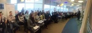 More than 40 newcomers (from pilots to personal assistants) came to listen to Denis Ilyin!